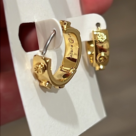 💛TORY BURCH Miller Small Hoop.